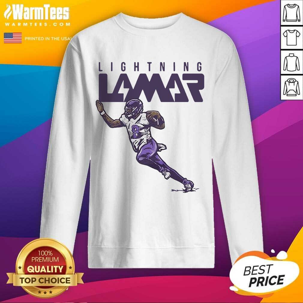 Pretty Lamar Jackson Lightning Lamar Shirt - Image 3