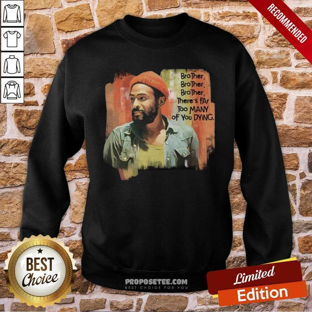 Pretty Marvin Gaye Black Lives Matter Shirt - Image 5