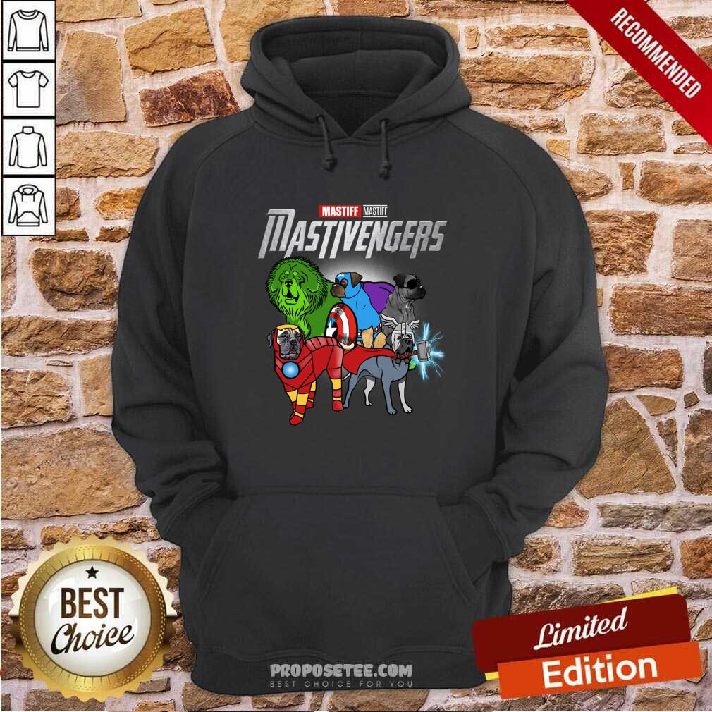 Pretty Mastiff Marvel Avengers Mastivengers Shirt - Image 5