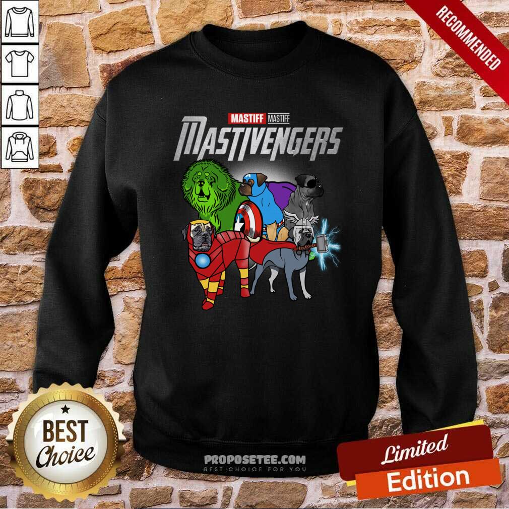 Pretty Mastiff Marvel Avengers Mastivengers Shirt - Image 4