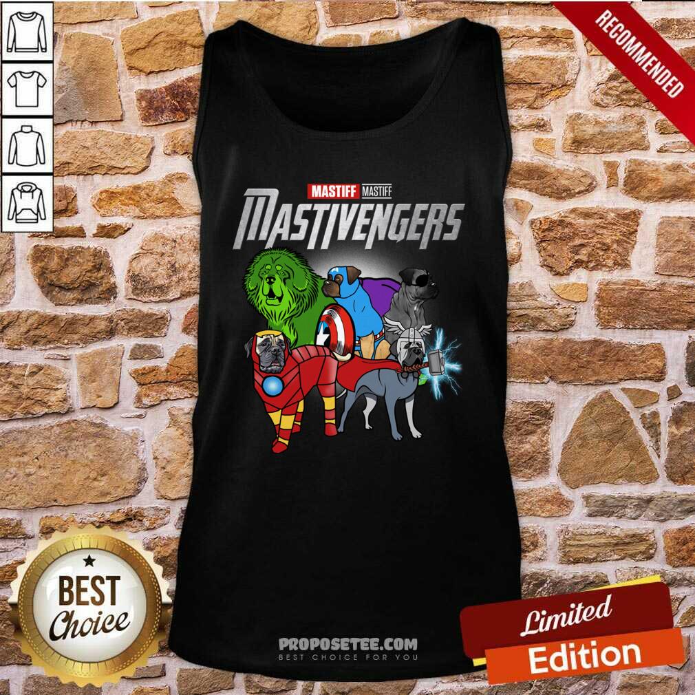 Pretty Mastiff Marvel Avengers Mastivengers Shirt - Image 3
