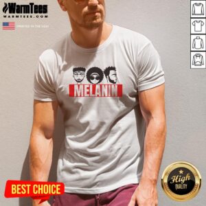 Alternative view of Pretty Melanin Poppin With African Pride and Black Lives Matter Shirt