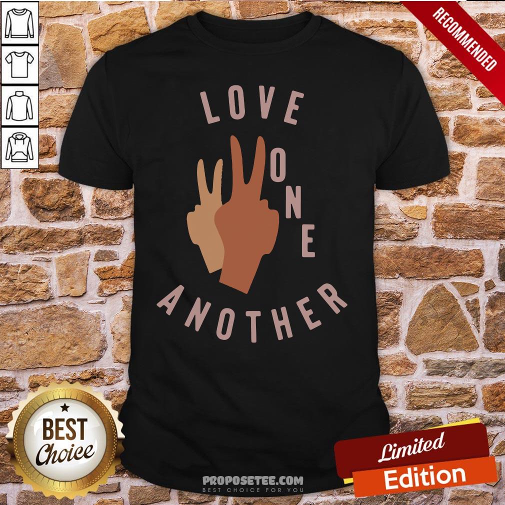 Pretty Old Navy Love One Another Shirt