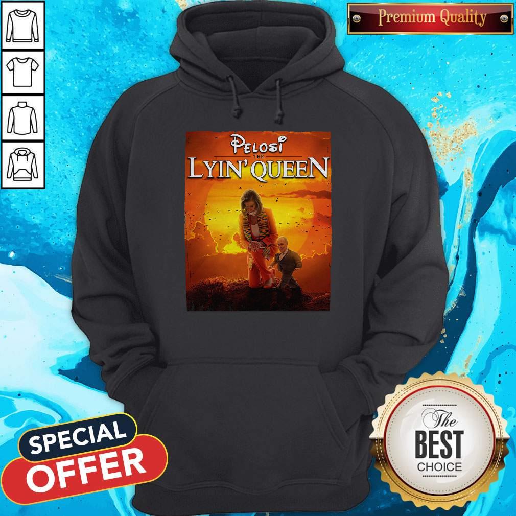 Pretty Pelosi The Lyin’ Queen Shirt - Image 2