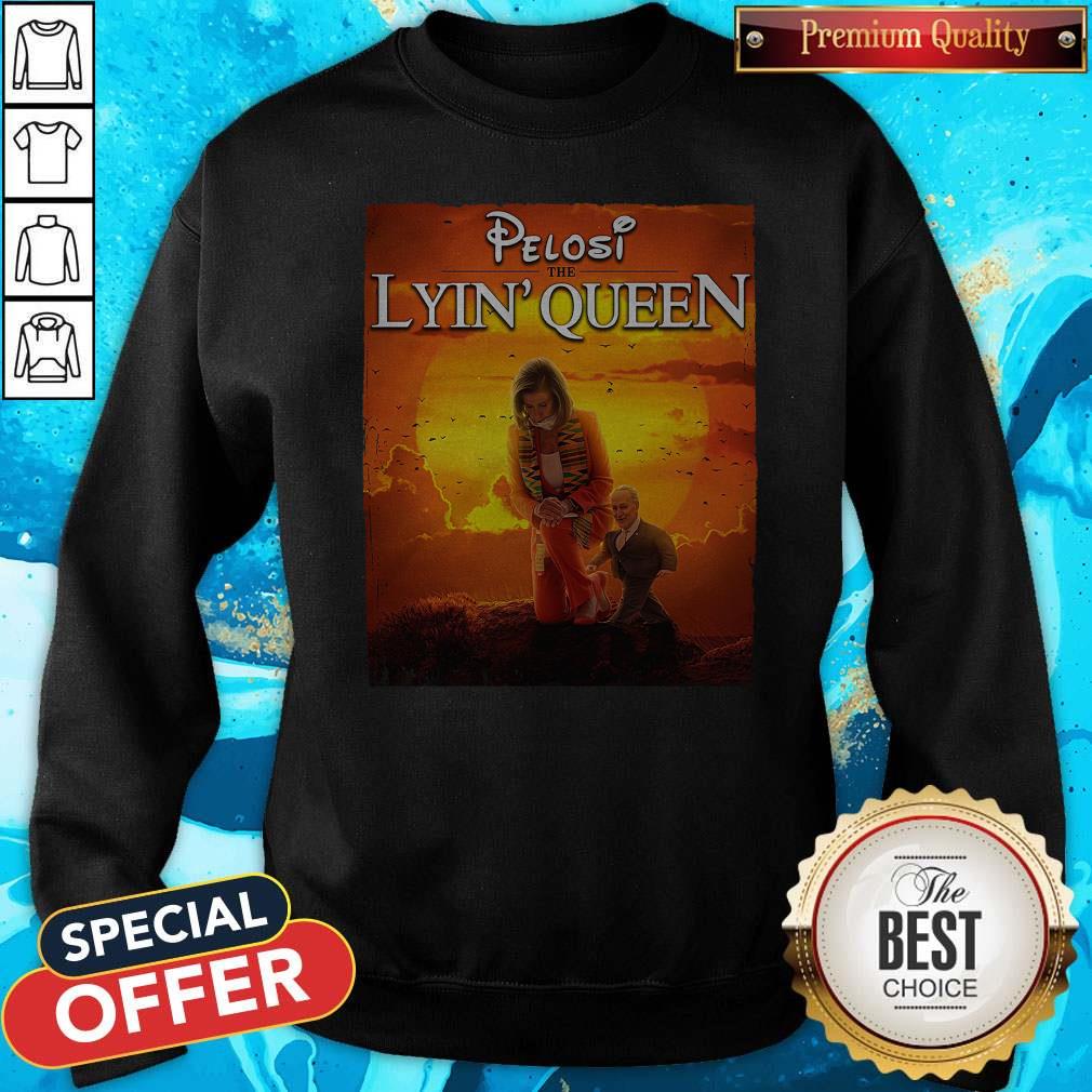 Pretty Pelosi The Lyin’ Queen Shirt - Image 5