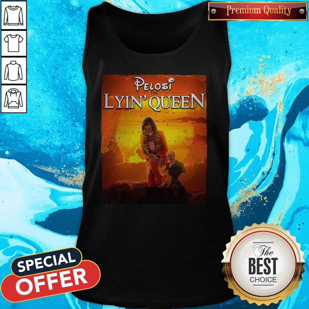 Pretty Pelosi The Lyin’ Queen Shirt - Image 4