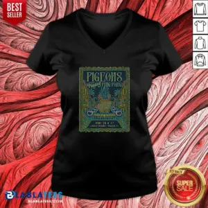 Alternative view of Pretty Pigeons Playing Ping Pong 6 26 6 27 2026 Raleigh NC Poster Shirt