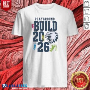 Pretty Playground Build 2026 Eagle Mascot Shirt