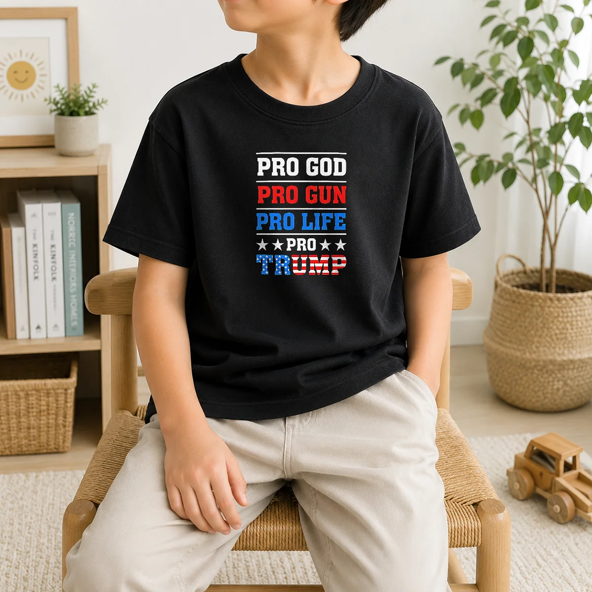 Pretty Pro God Pro Gun Pro Life Pro Trump Conservative Shirt - Image 9