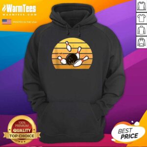 Alternative view of Pretty Retro Bowling Sunset Shirt