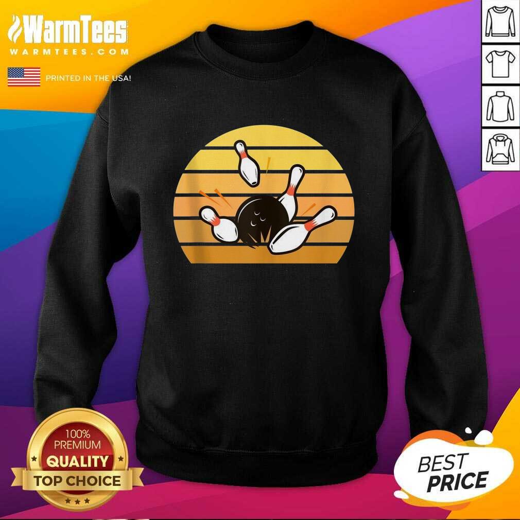 Pretty Retro Bowling Sunset Shirt - Image 3