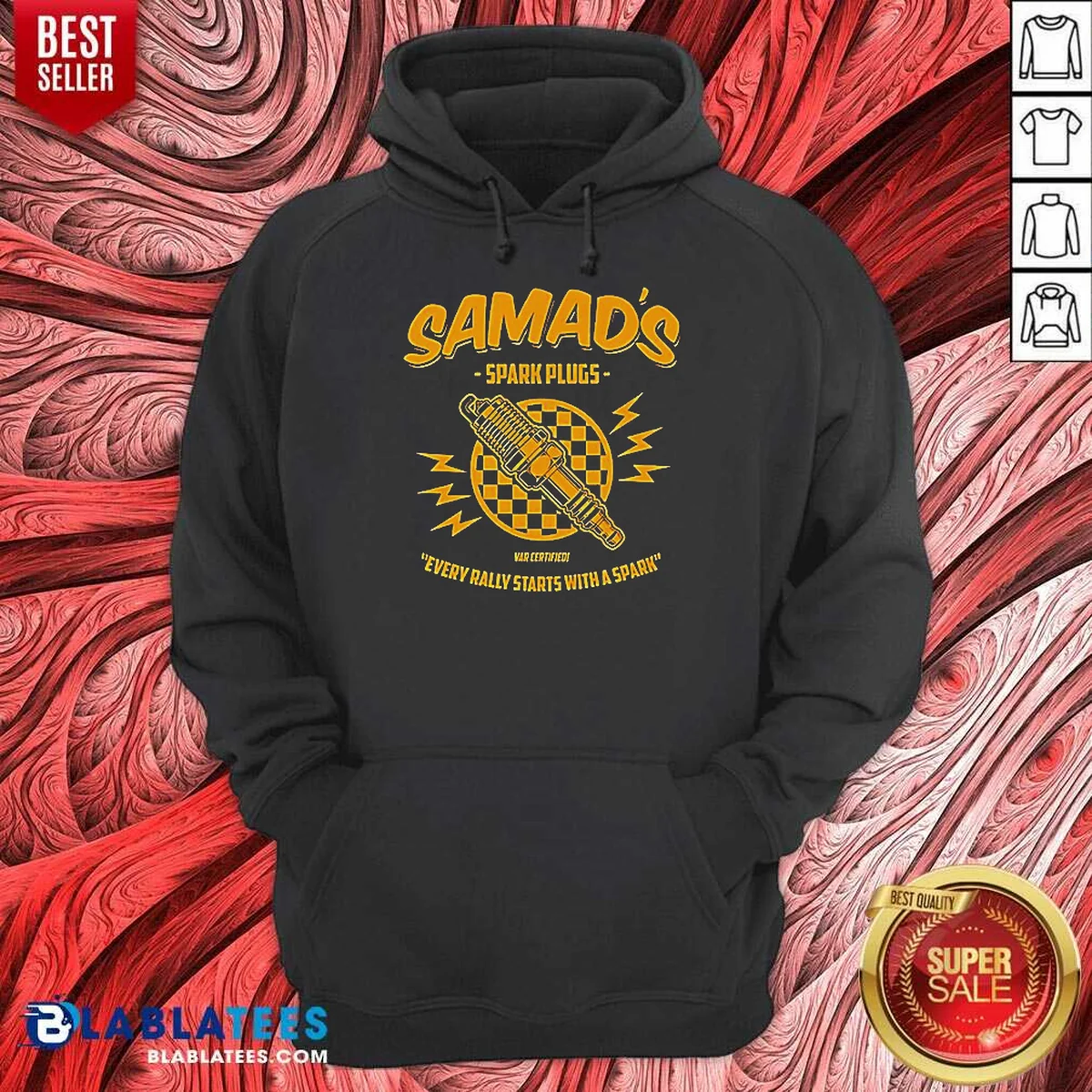 Pretty Samads Spark Plugs Every Rally Starts With A Spark Shirt - Image 3