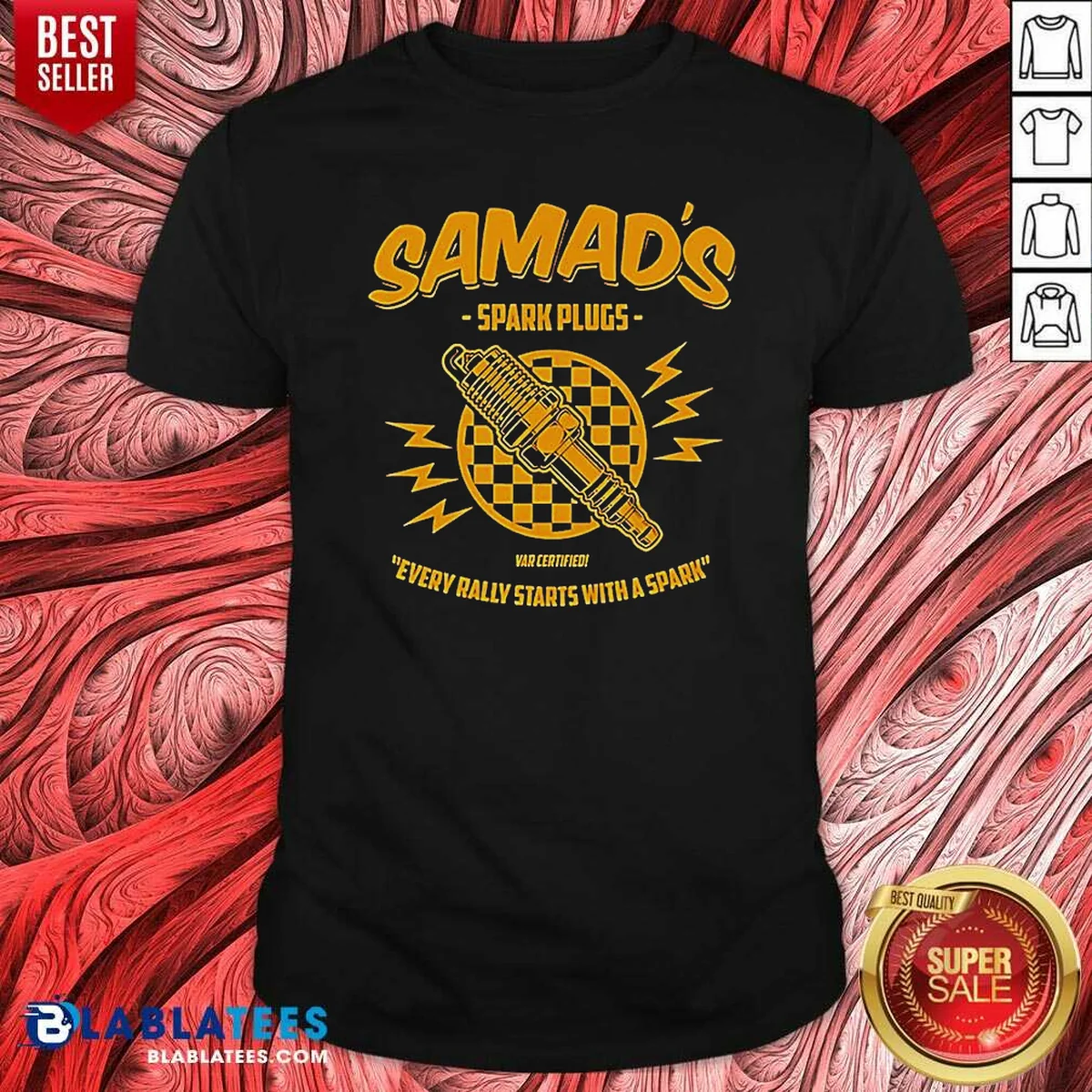 Pretty Samads Spark Plugs Every Rally Starts With A Spark Shirt