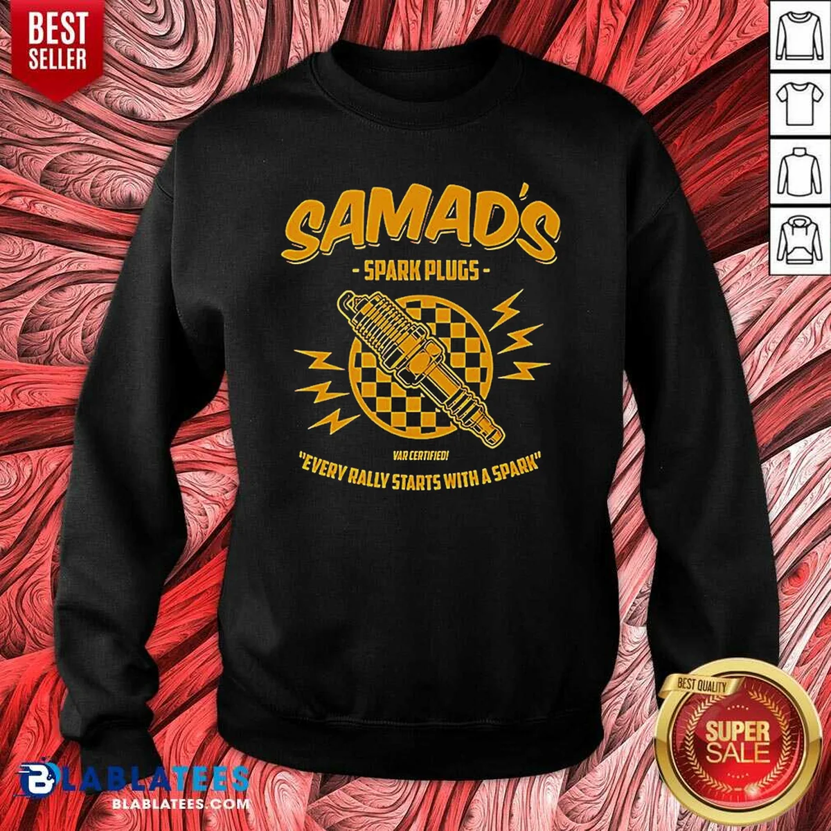 Pretty Samads Spark Plugs Every Rally Starts With A Spark Shirt - Image 4