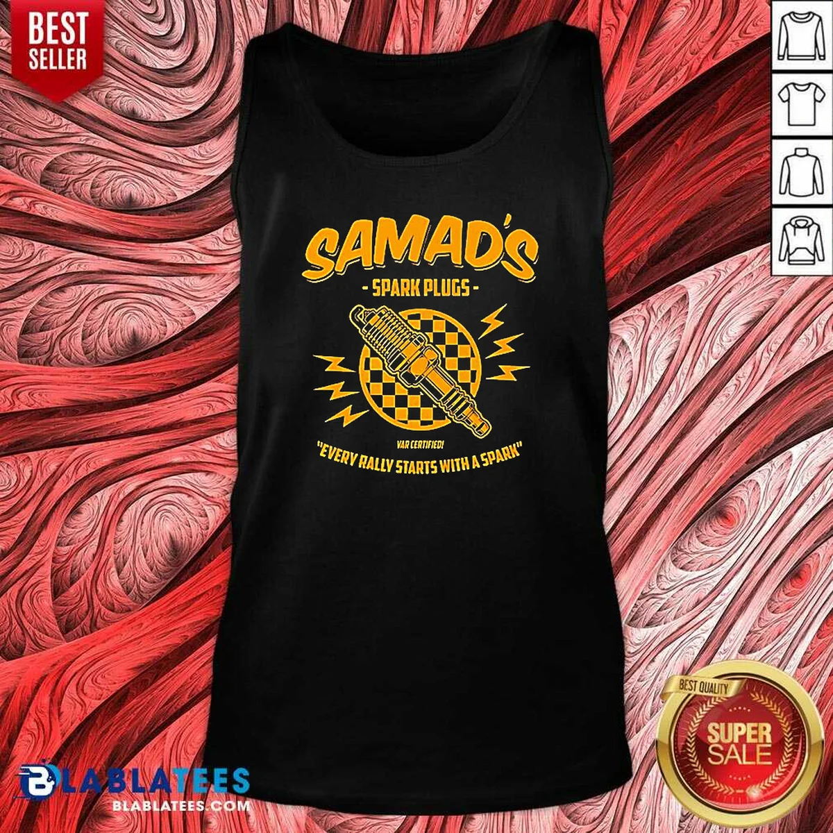 Pretty Samads Spark Plugs Every Rally Starts With A Spark Shirt - Image 5