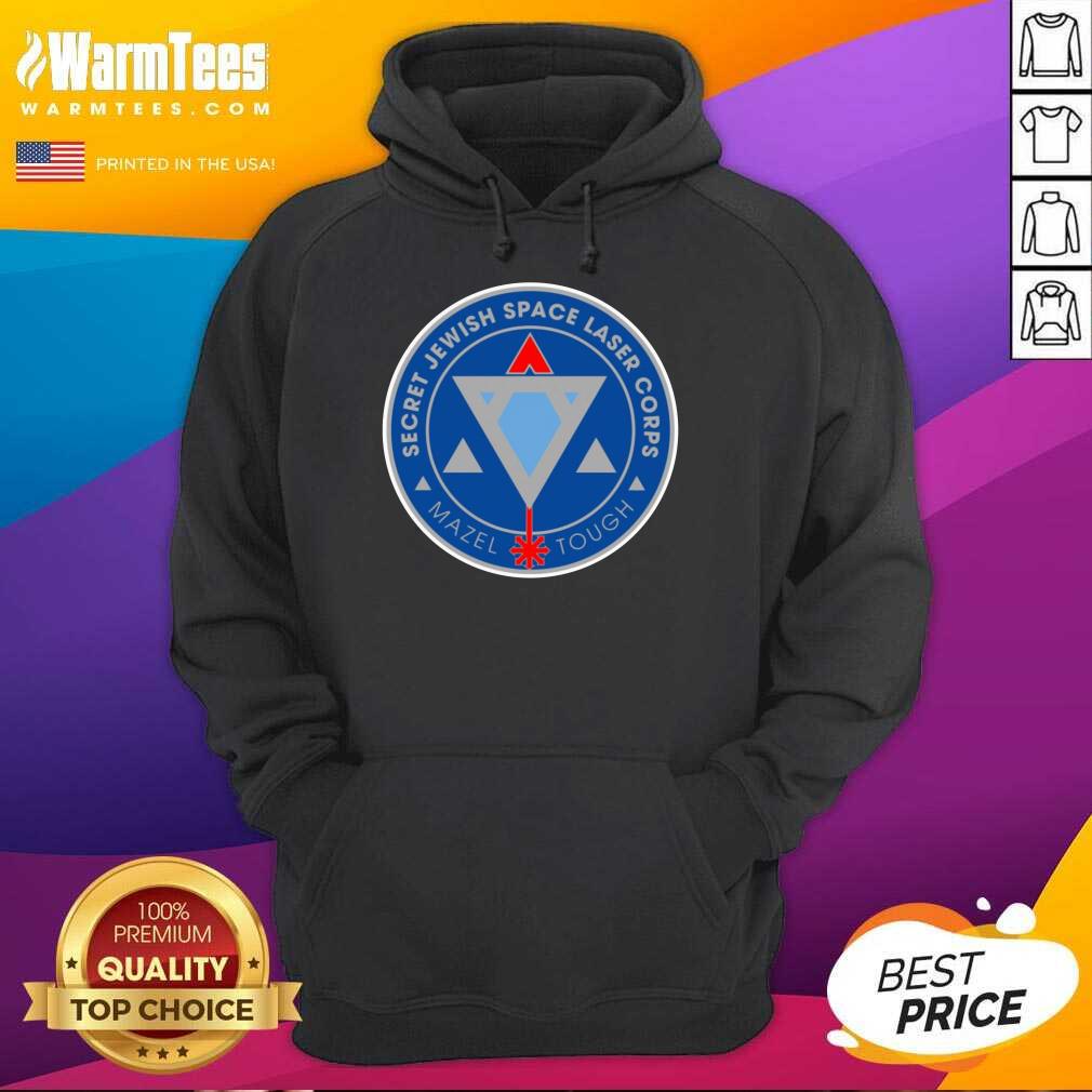 Pretty Secret Jewish Laser Corps Mazel Shirt - Image 4