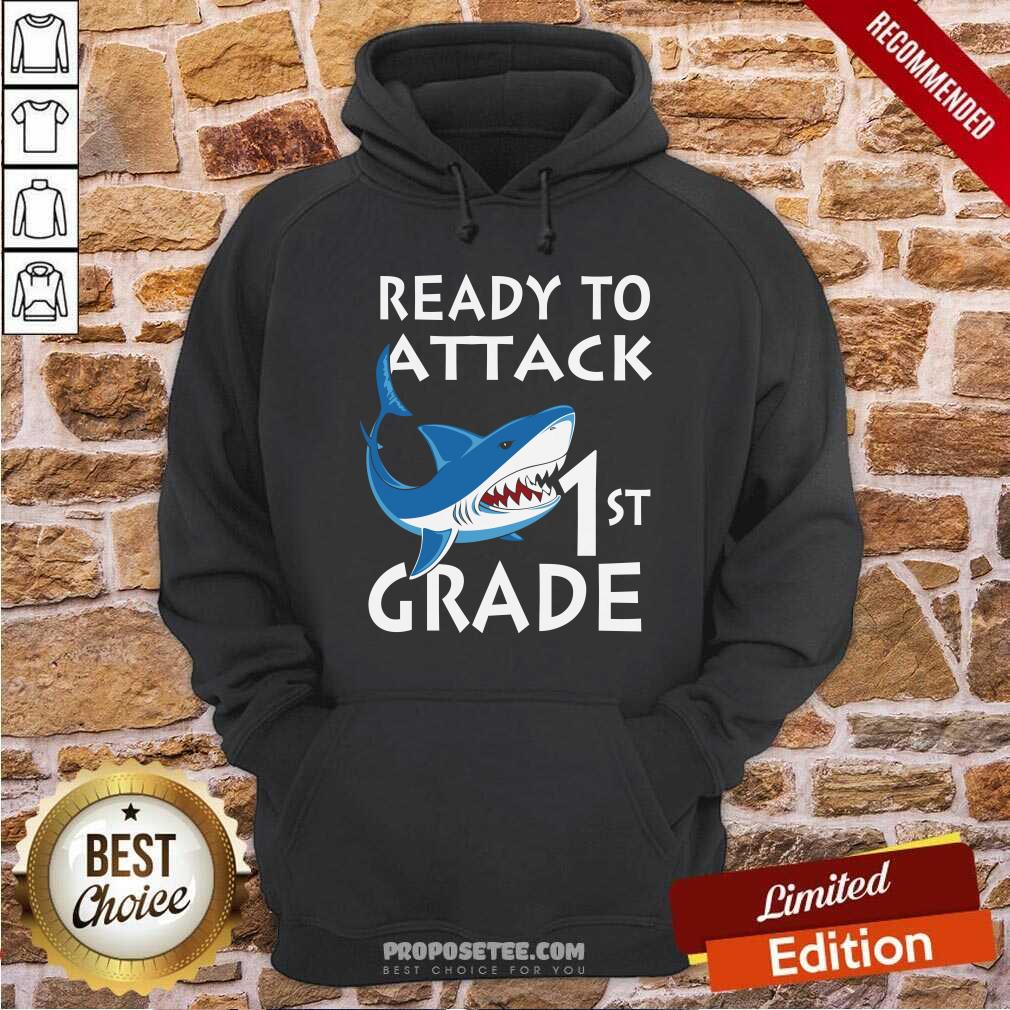 Pretty Shank Ready To Attack 1st Grade Shirt - Image 2