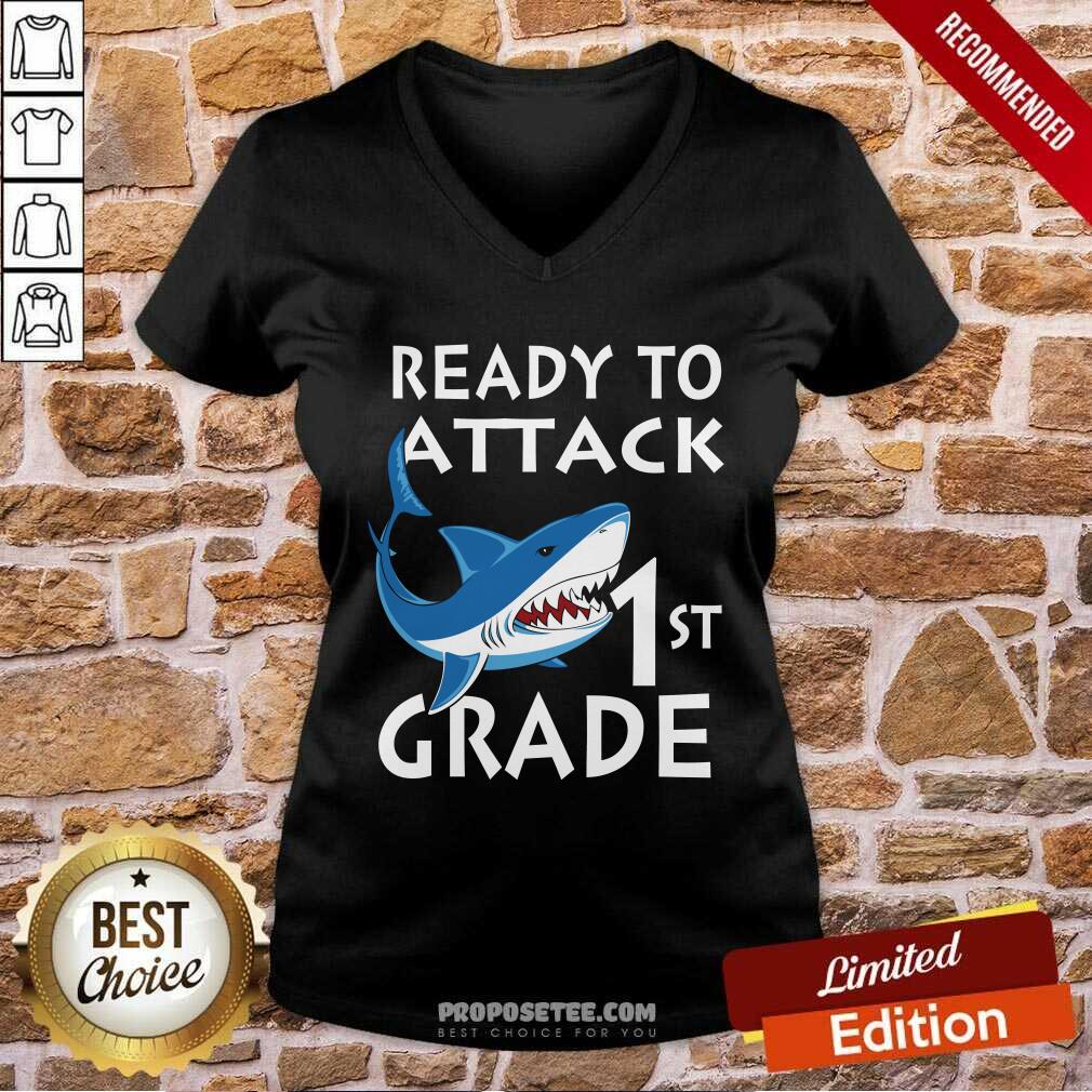Pretty Shank Ready To Attack 1st Grade Shirt - Image 3