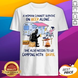 Pretty She Also Needs To Go Camping With Daryl Shirt