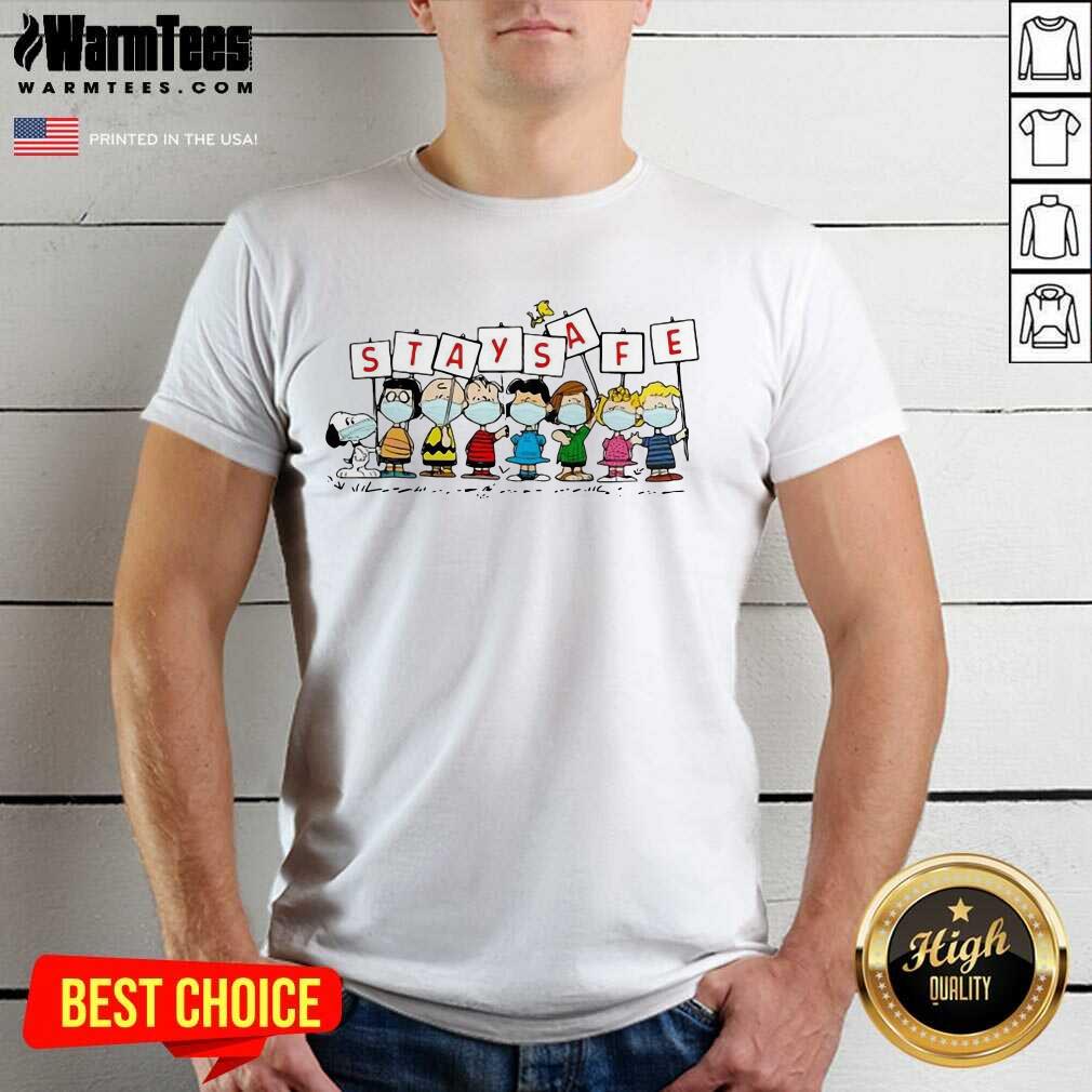Pretty Snoopy And Friends Stay Safe 89 Shirt