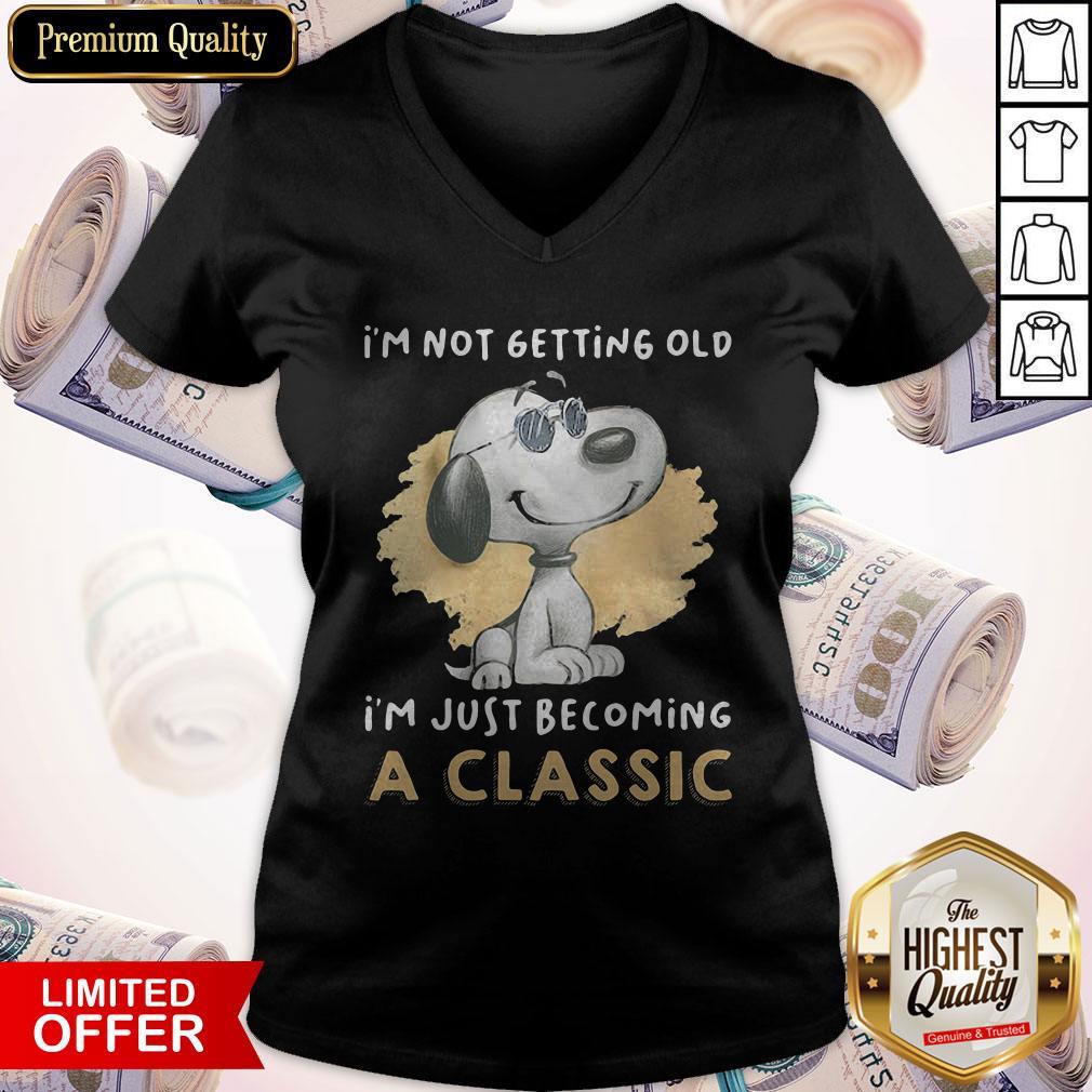 Pretty Snoopy I’m Not Getting Old I’m Just Becoming A Shirt - Image 2