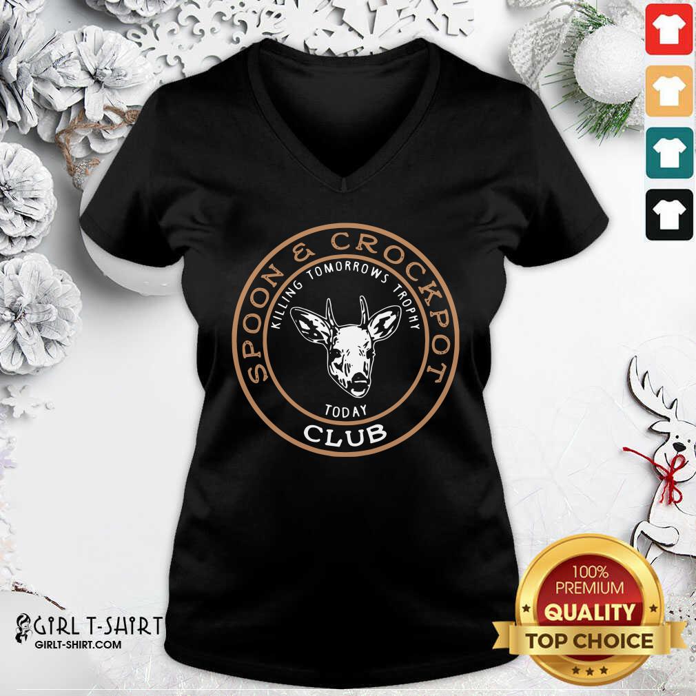 Pretty Spoon And Crock Pot Killing Tomorrows Trophies Shirt - Image 2