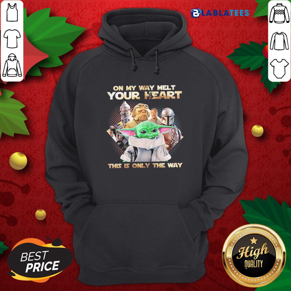 Pretty Star Wars On My Way Melt Your Heart This Is Only The Way Shirt - Image 3