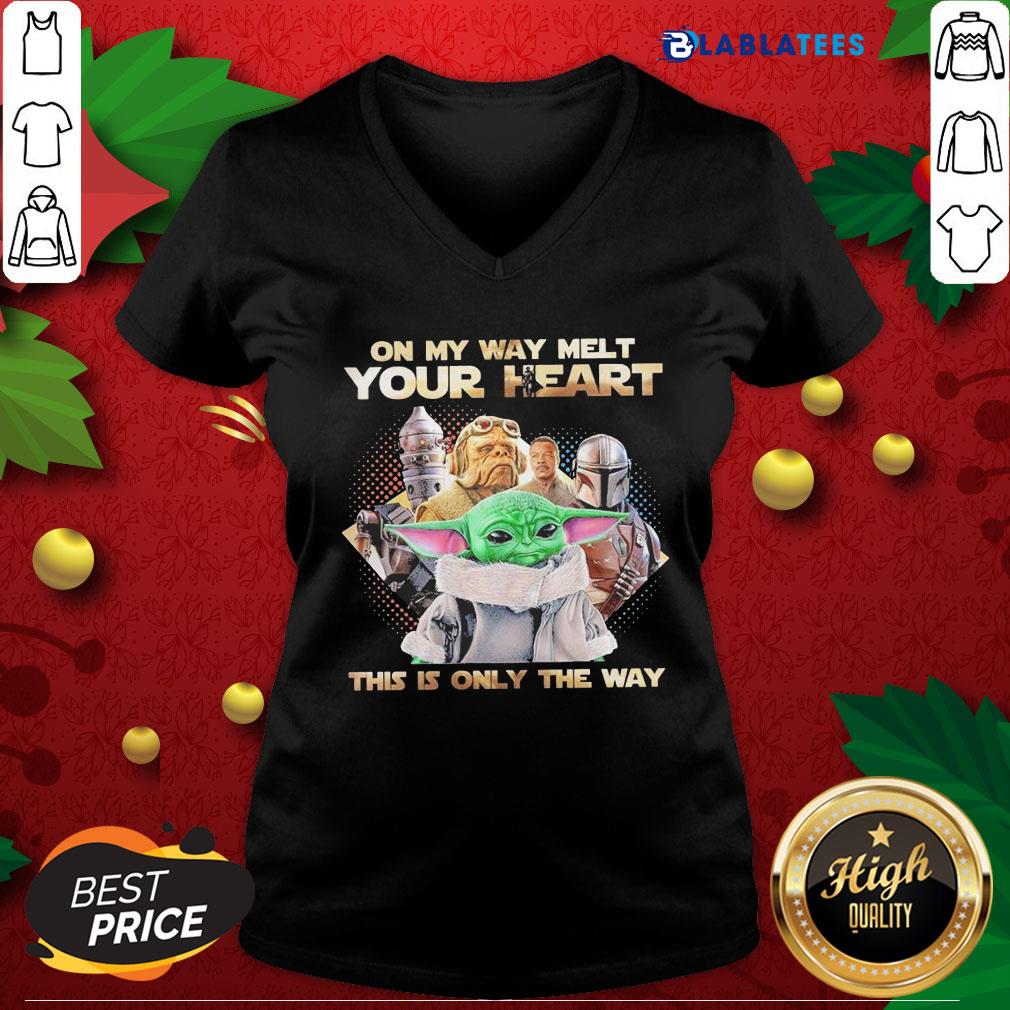 Pretty Star Wars On My Way Melt Your Heart This Is Only The Way Shirt - Image 4