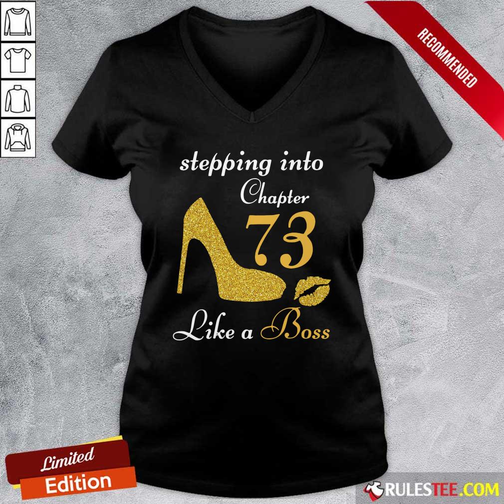 Pretty Stepping Into Chapter 73 Like A Boss Shirt - Image 3