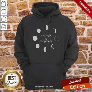 Alternative view of Pretty Sunlight Is For Plants Grunge Goth Gothic Emo Girls Shirt