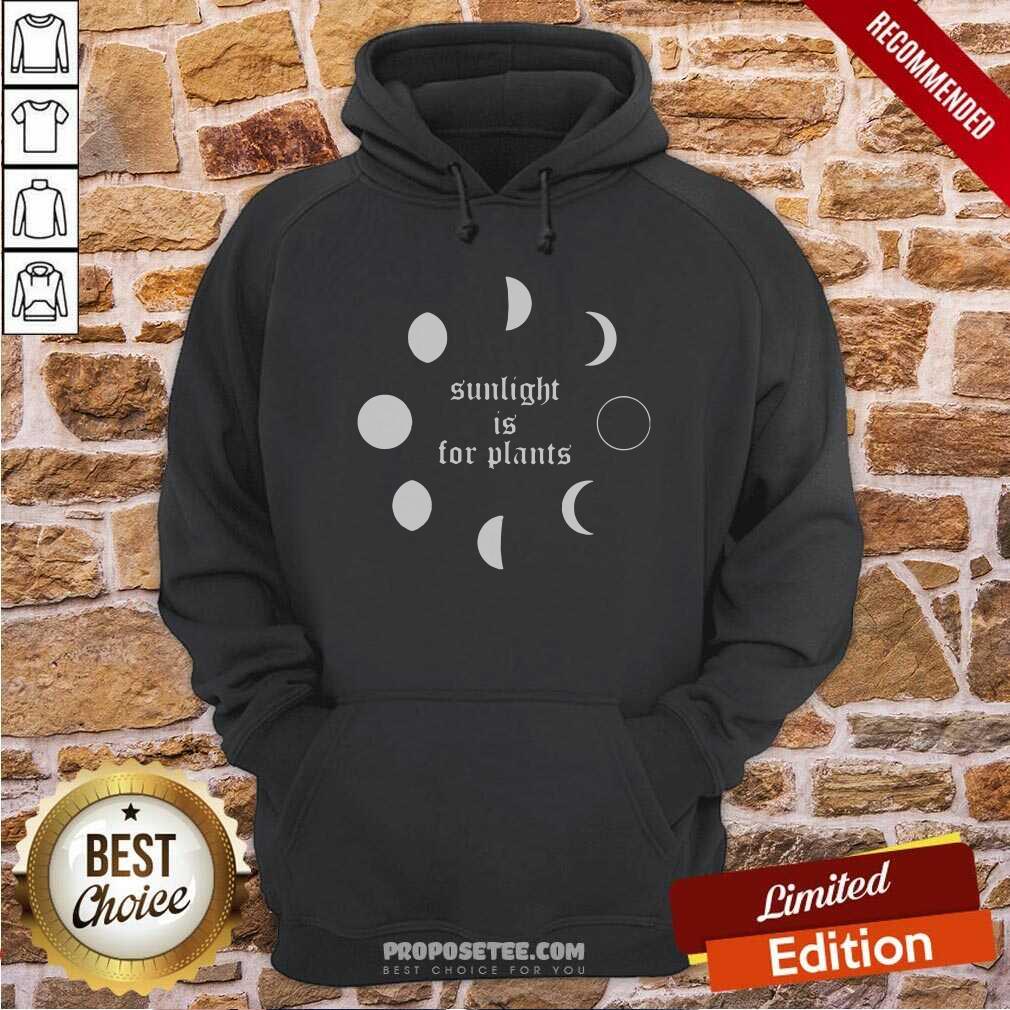 Pretty Sunlight Is For Plants Grunge Goth Gothic Emo Girls Shirt - Image 2