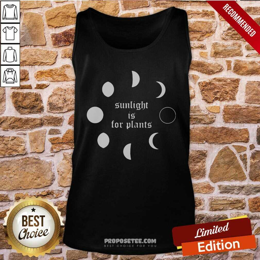 Pretty Sunlight Is For Plants Grunge Goth Gothic Emo Girls Shirt - Image 4