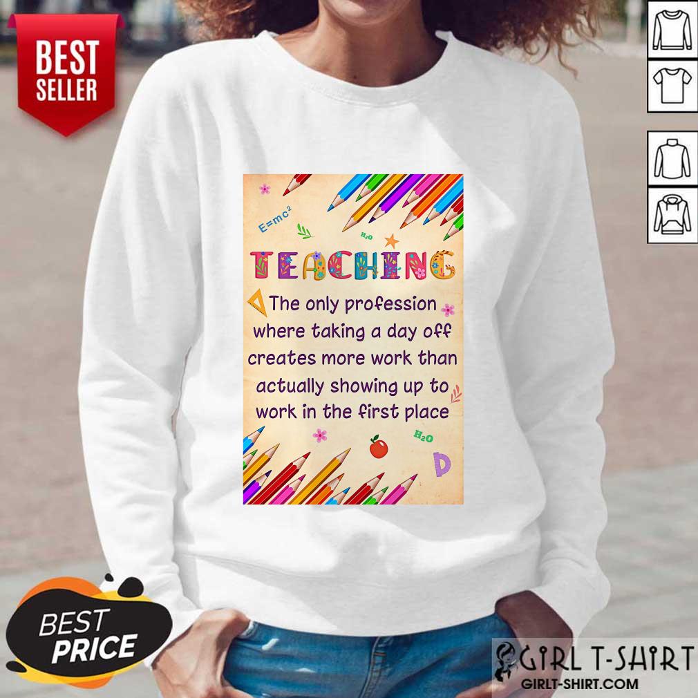 Pretty Teaching Profession Teacher Vertical Poster Shirt - Image 5