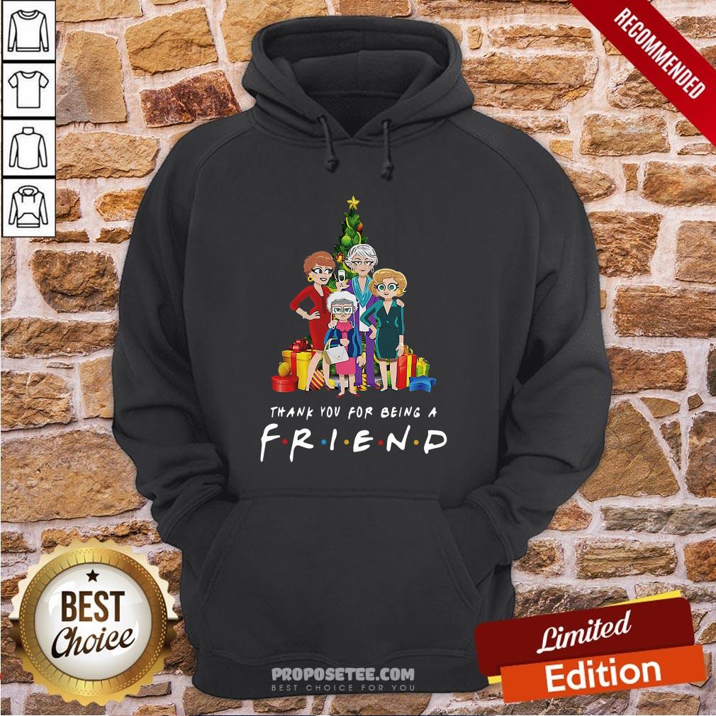 Pretty The Golden Girls Thank You For Being A Friend Christmas Shirt - Image 5
