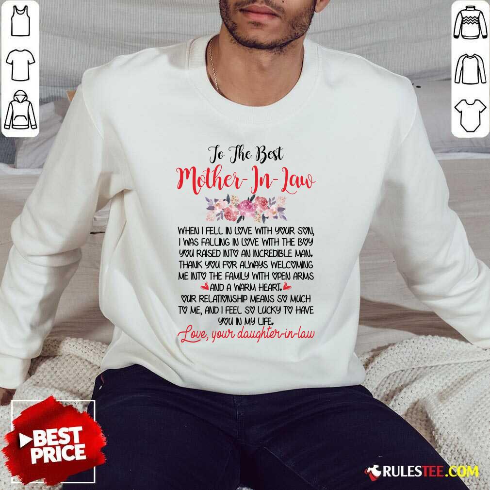 Pretty To The Best Mother In Law Shirt - Image 5