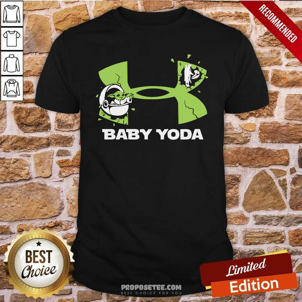 Pretty Under Armour Baby Yoda Shirt