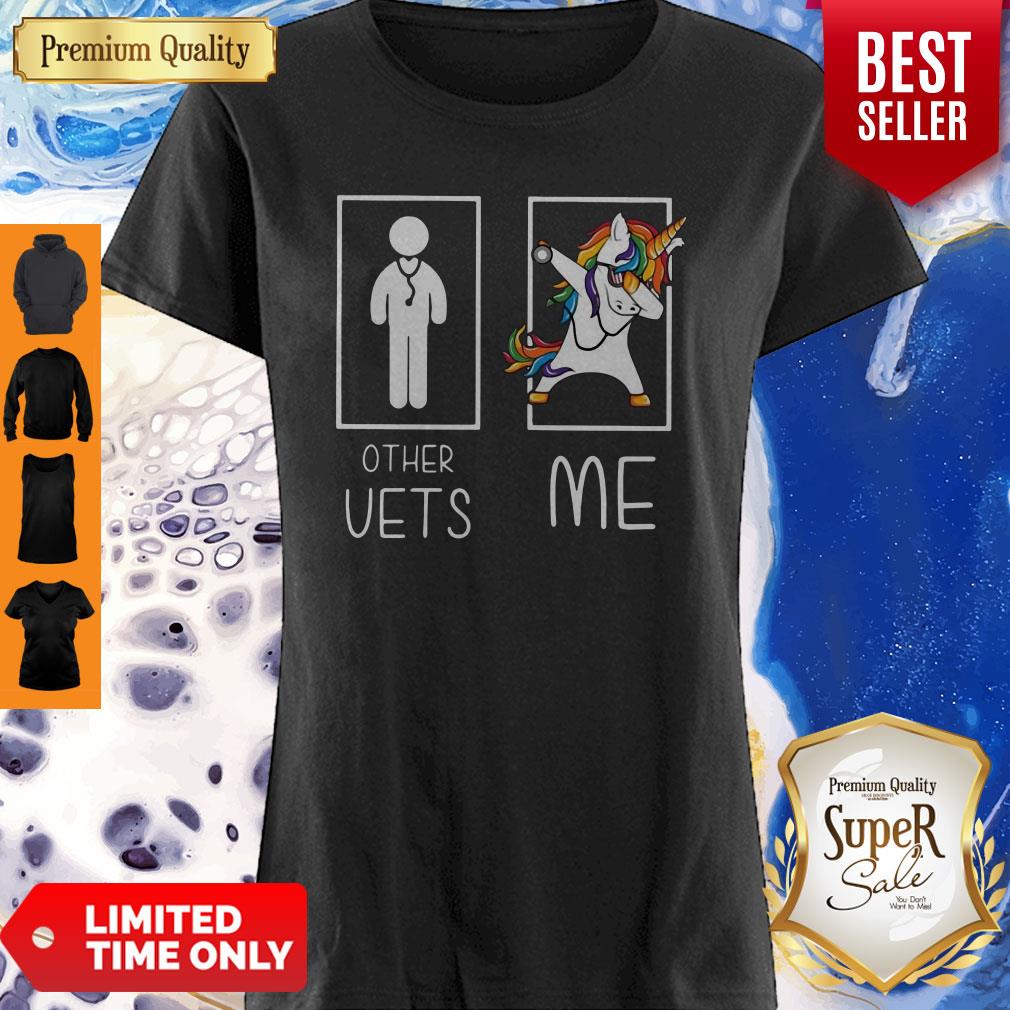 Pretty Unicorn Dabbing Other Vets Me Shirt