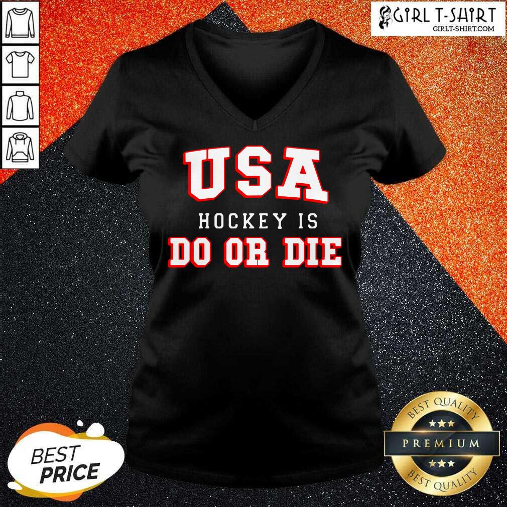 Pretty USA Hockey Do Or Die Shirt - Image 2