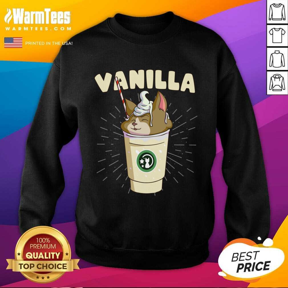 Pretty Vanilla Cappuccino Cute Cat 57 Shirt - Image 4