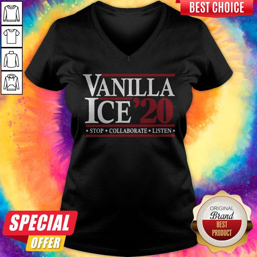 Pretty Vanilla Ice' 20 Stop Collaborate Listen Shirt - Image 2