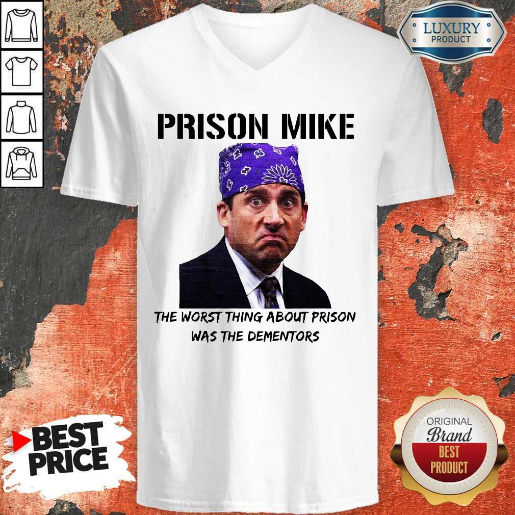 Prison Mike The Worst Thing About Prison Was The Dementors Shirt - Image 3