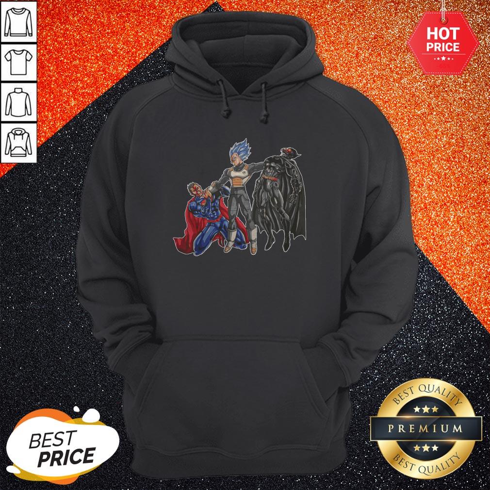 Pro Goku Vegeta Vs Superman Batman Shirt - Image 5