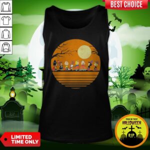 Alternative view of Pro Halloween The Peanuts Moon Vintage Retro Shirt