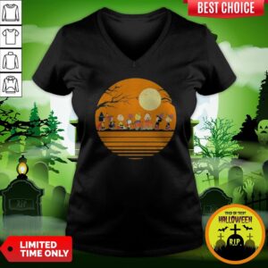 Pro Halloween The Peanuts Moon Vintage Retro Shirt
