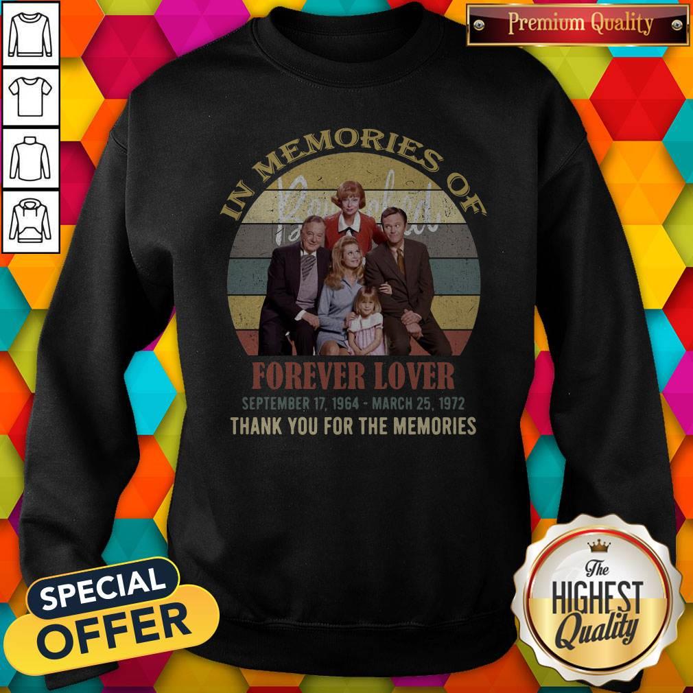 Pro In Memories Of Forever Lover September 17 1964 March 25 1972 Thank You For The Memories Vintage Shirt - Image 3