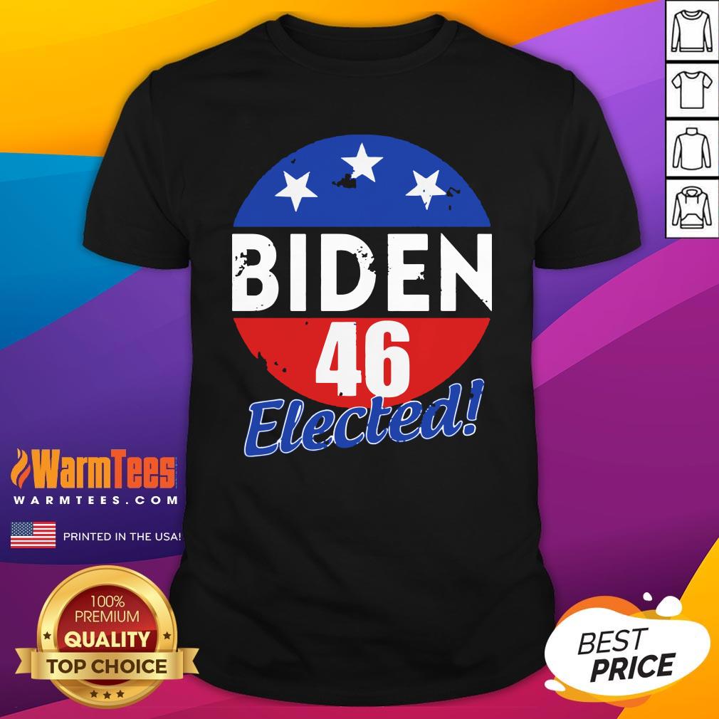 Pro Joe Biden 46 Elected Celebrate Joe Biden 46th President Of America 2020 Wining Retro Vintage Shirt