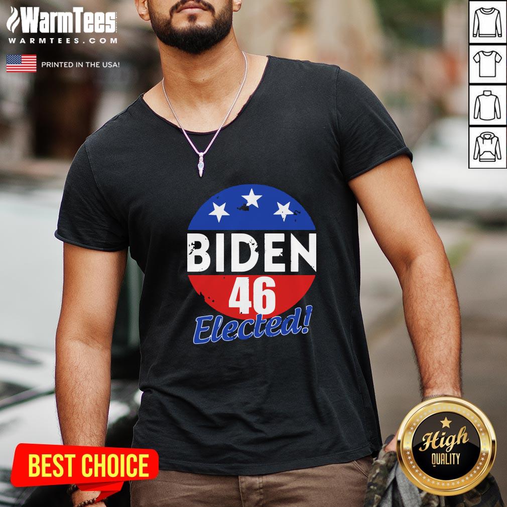 Pro Joe Biden 46 Elected Celebrate Joe Biden 46th President Of America 2020 Wining Retro Vintage Shirt - Image 4