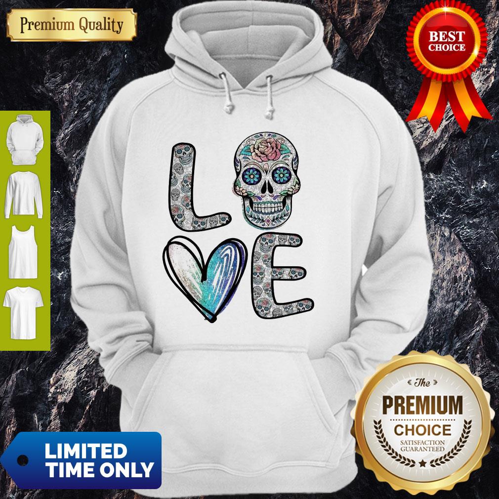 Pro Love Sugar Skull Diamonds Shirt - Image 5
