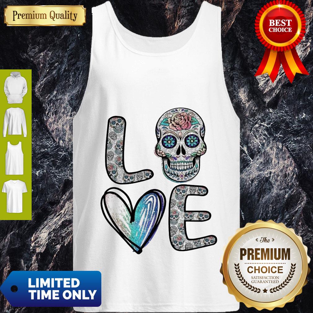 Pro Love Sugar Skull Diamonds Shirt - Image 3