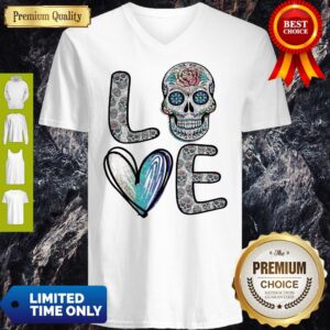 Alternative view of Pro Love Sugar Skull Diamonds Shirt